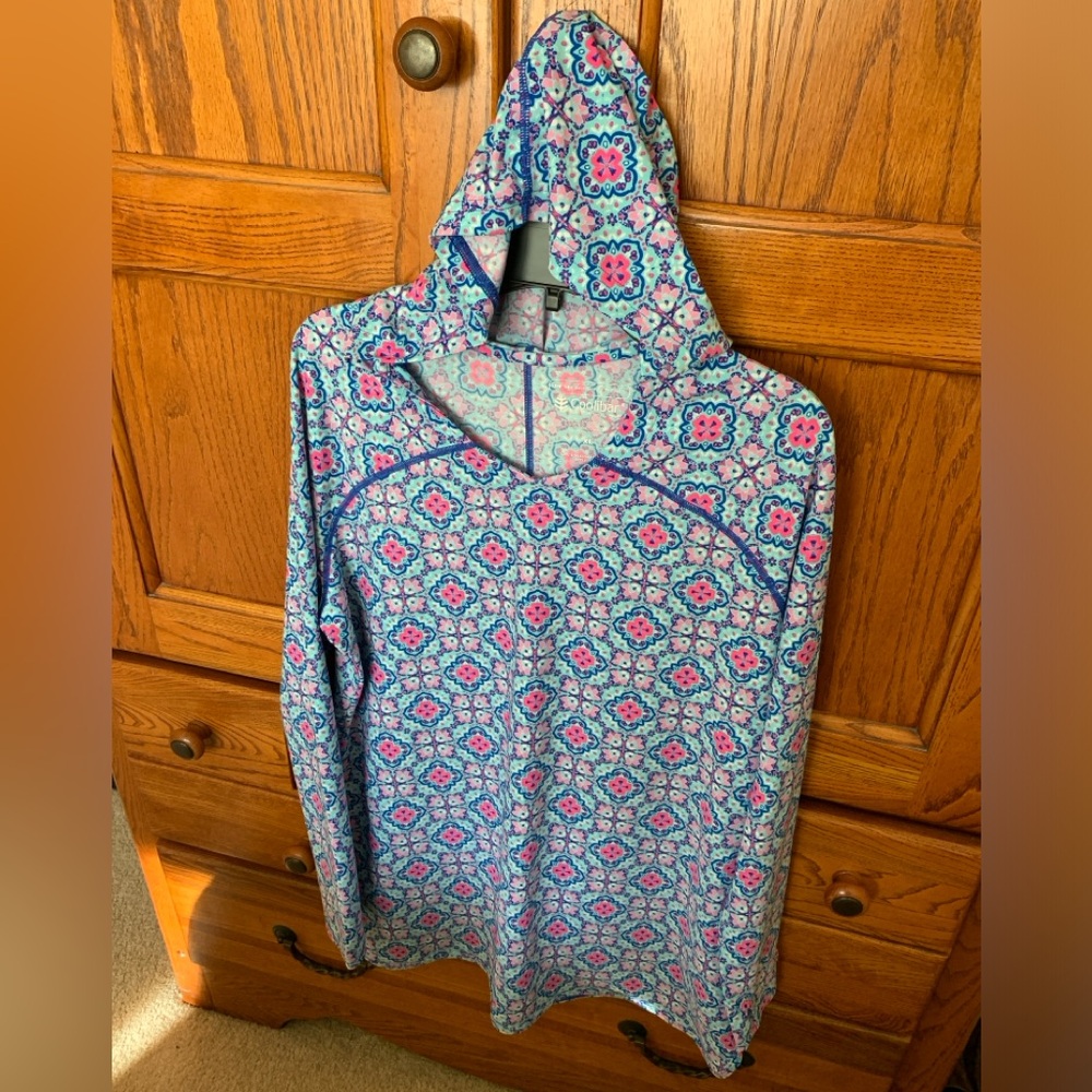 Coolibar UPF 50+ Girl's Seacoast Swim Cover-Up Dress Size XL